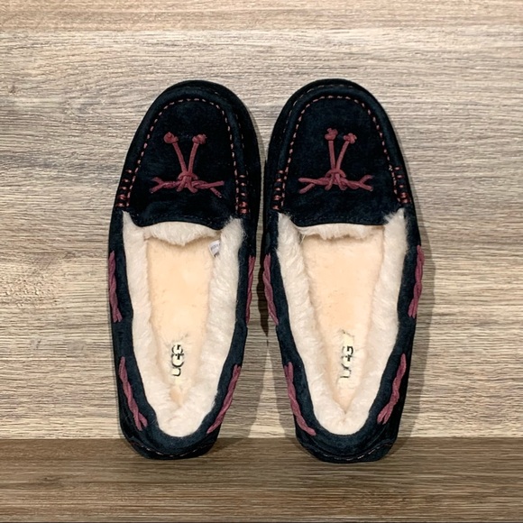 ugg brett wool lined slipper